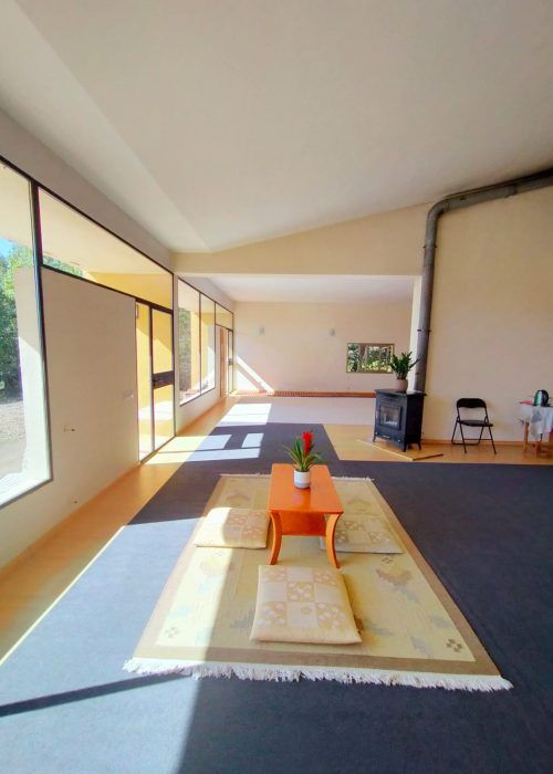 sala interior del Dojo Asai Sils